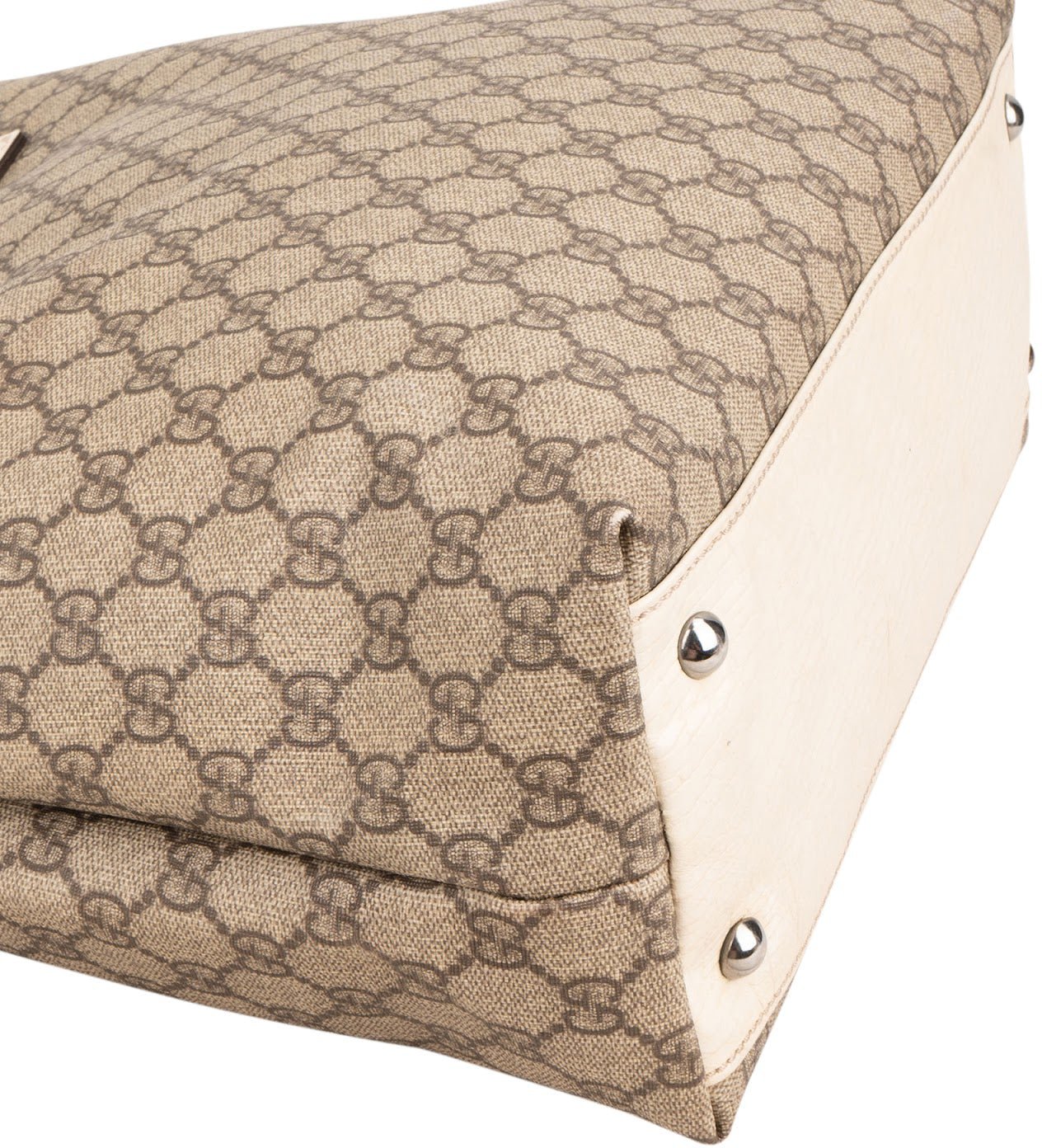Gucci Monogram GG Supreme Tote Handbag