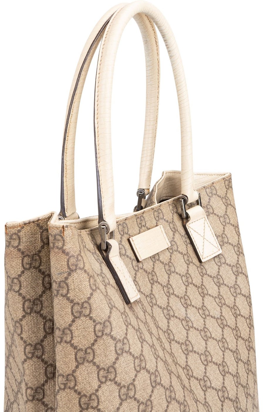 Gucci Monogram GG Supreme Tote Handbag