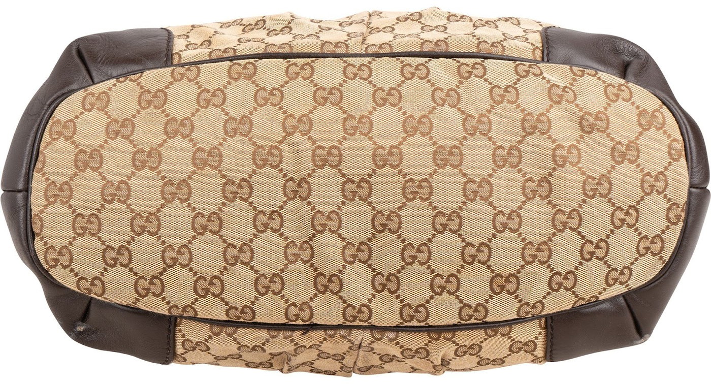 Gucci Monogram GG Canvas Sukey Tote Handbag