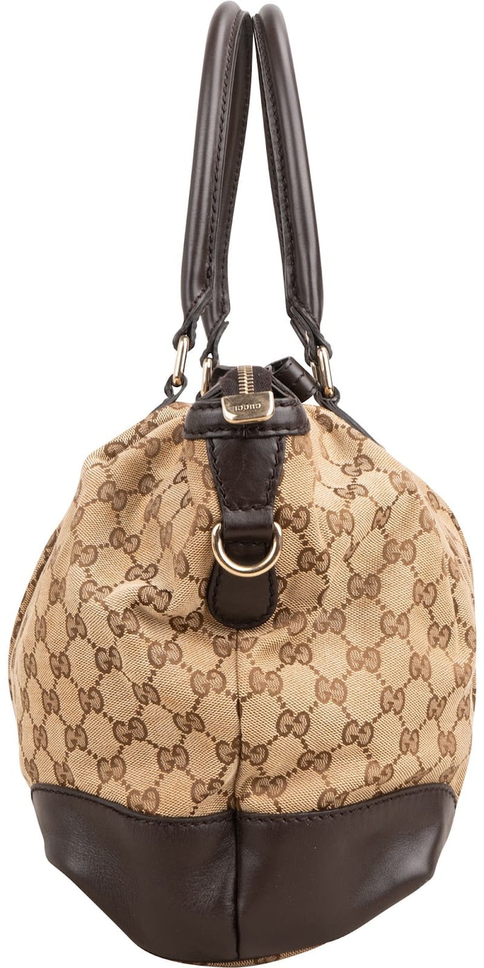 Gucci Monogram GG Canvas Sukey Tote Handbag