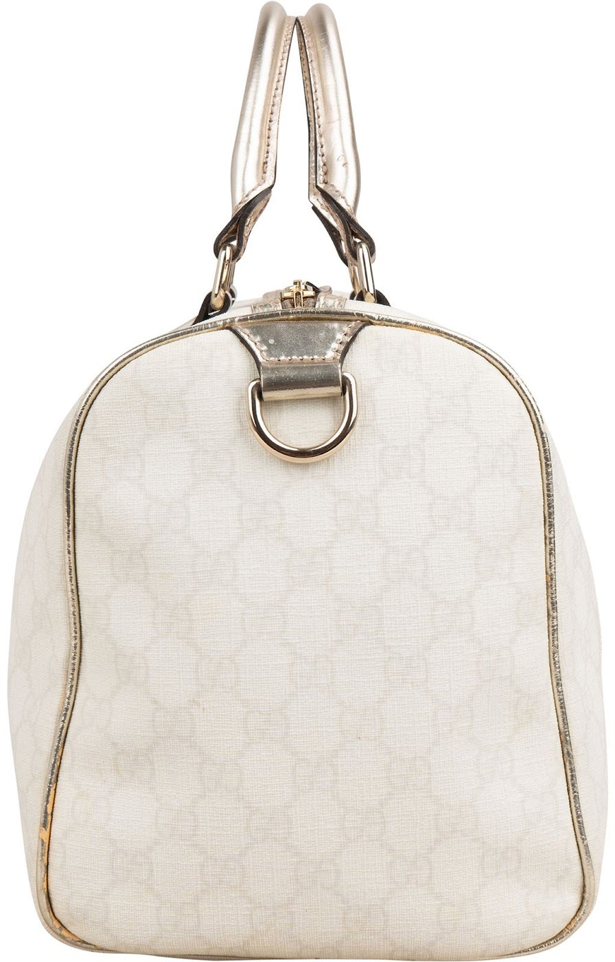 Gucci Monogram GG Crystal Joy Boston Bag Handbag