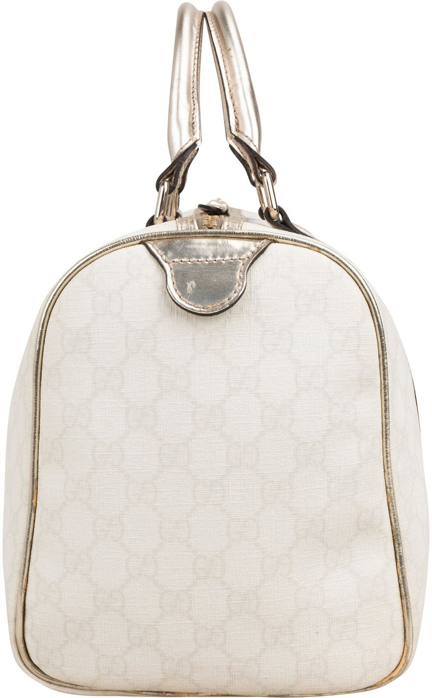 Gucci Monogram GG Crystal Joy Boston Bag Handbag