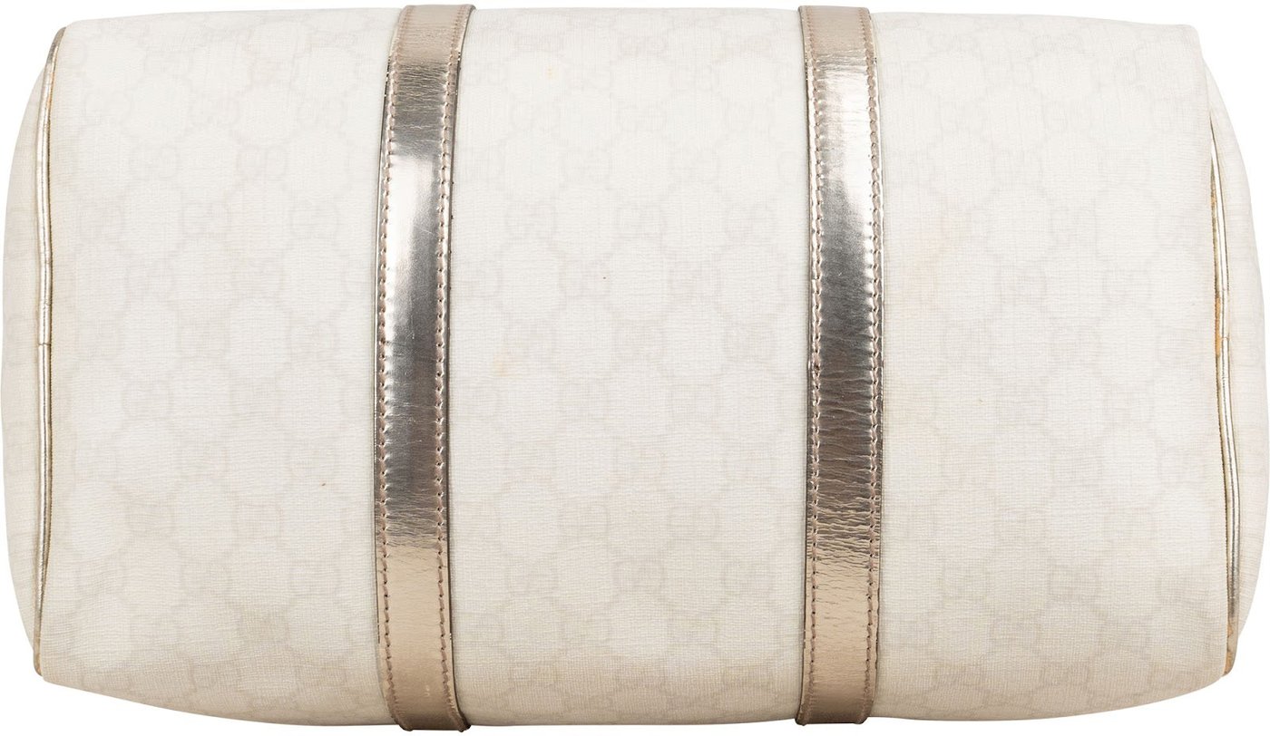 Gucci Monogram GG Crystal Joy Boston Bag Handbag