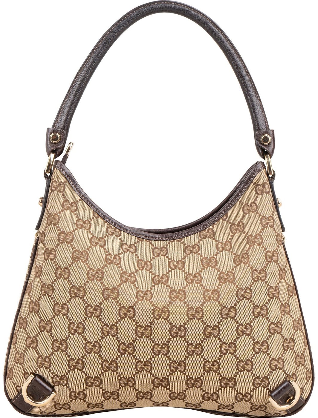 Gucci Monogram GG Canvas Abbey D-Ring Hobo Shoulder Bag