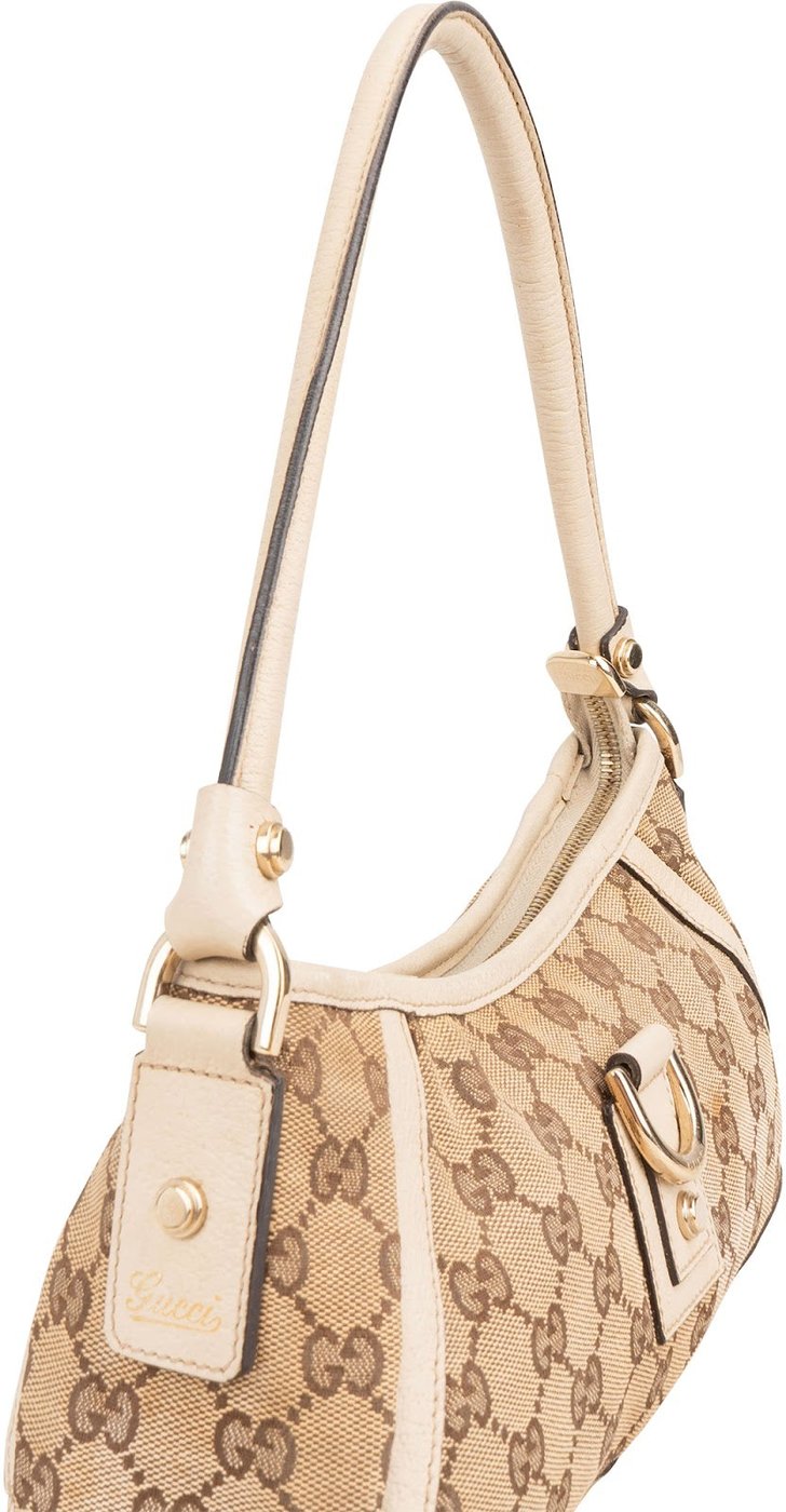 Gucci Monogram GG Canvas Abbey D-Ring Abbey Shoulder Bag