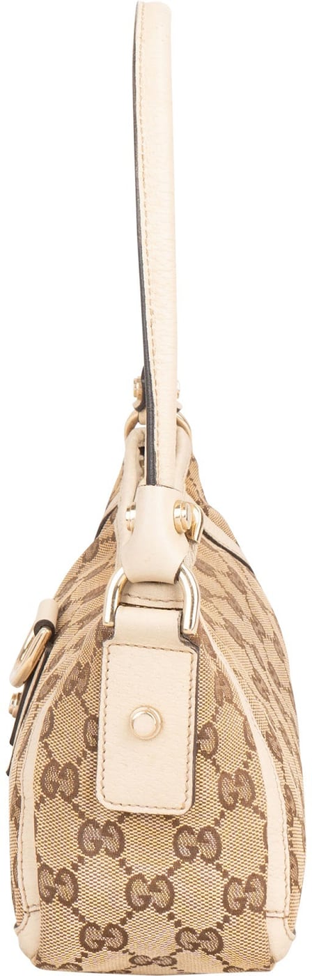 Gucci Monogram GG Canvas Abbey D-Ring Abbey Shoulder Bag