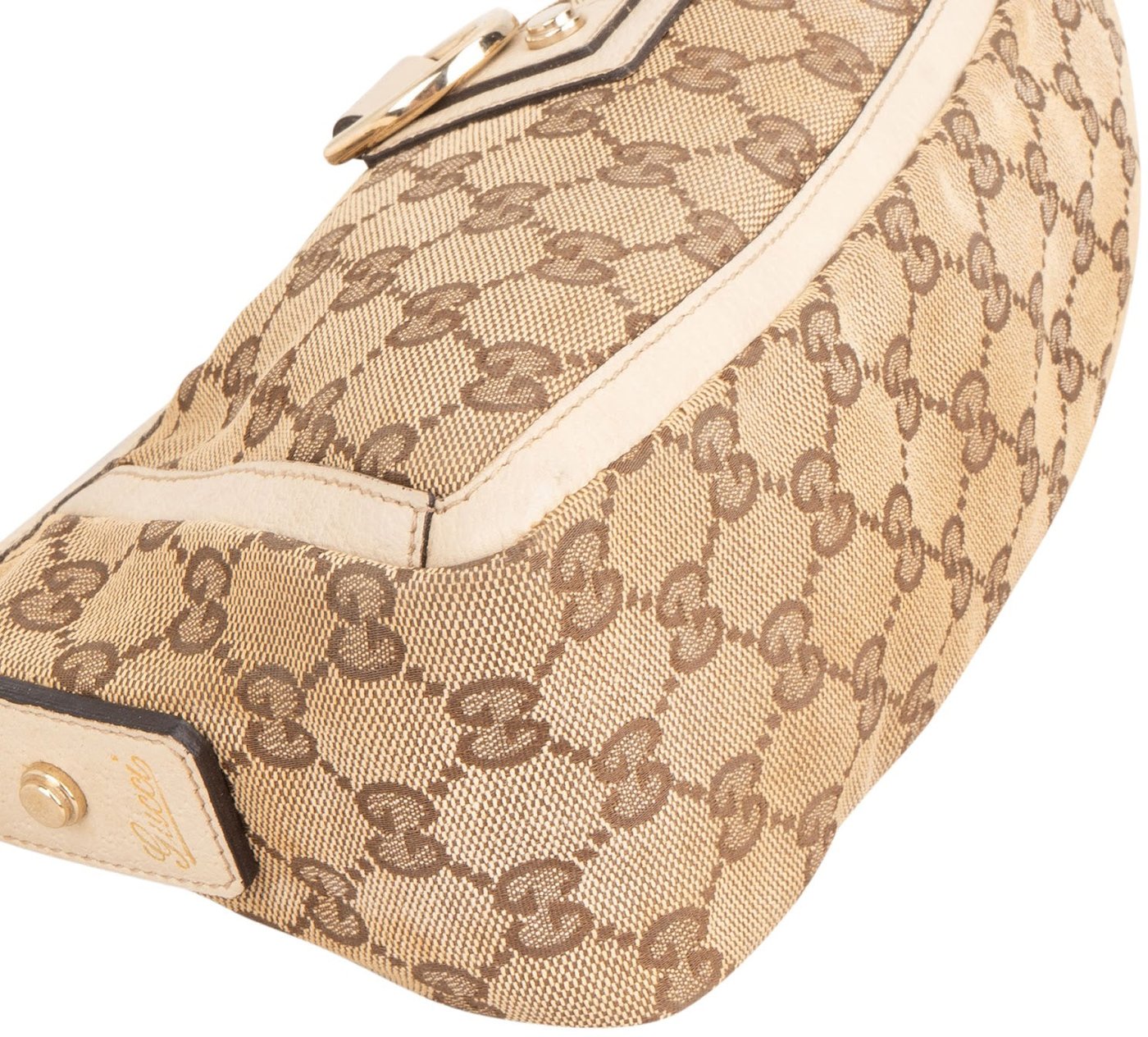 Gucci Monogram GG Canvas Abbey D-Ring Abbey Shoulder Bag
