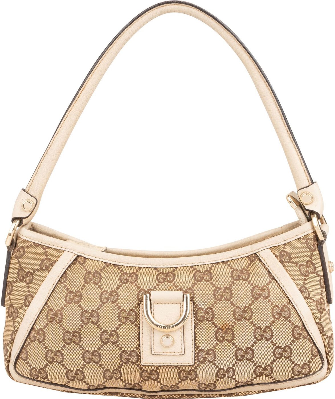 Gucci Monogram GG Canvas Abbey D-Ring Abbey Shoulder Bag