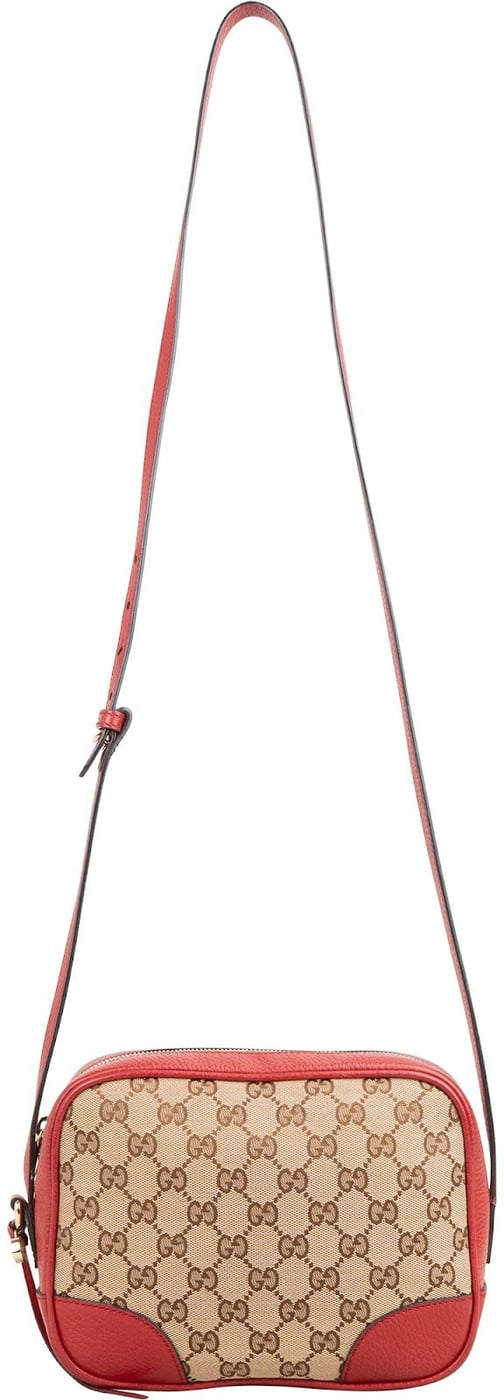 Gucci Monogram GG Canvas Bree Disco Crossbody Bag