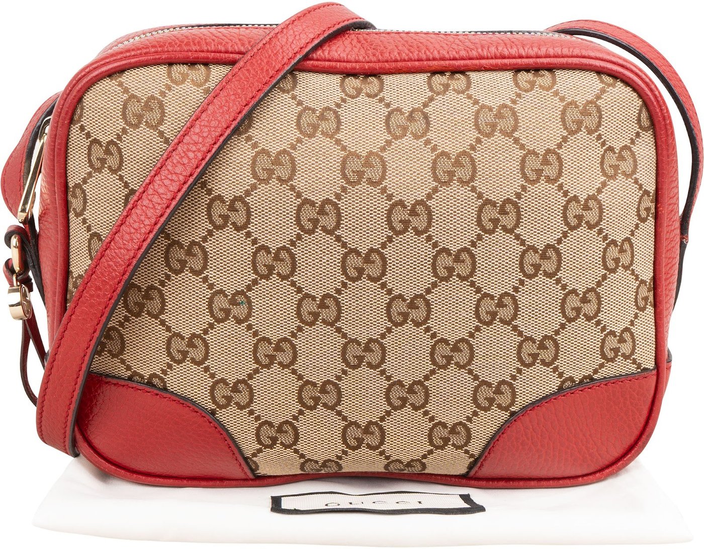 Gucci Monogram GG Canvas Bree Disco Crossbody Bag