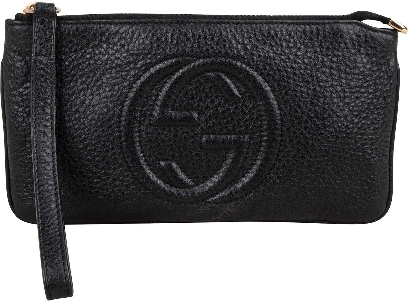 Gucci Soho Leather Wallet Pouch Bag