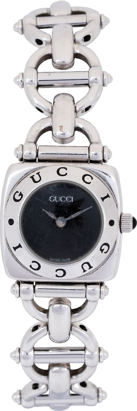 Gucci Silver Tone 6400L Horsebit Woman Watch