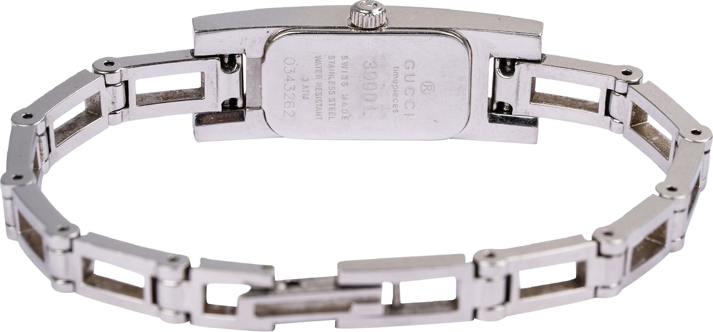 Gucci Silver Tone 3900L Woman Watch