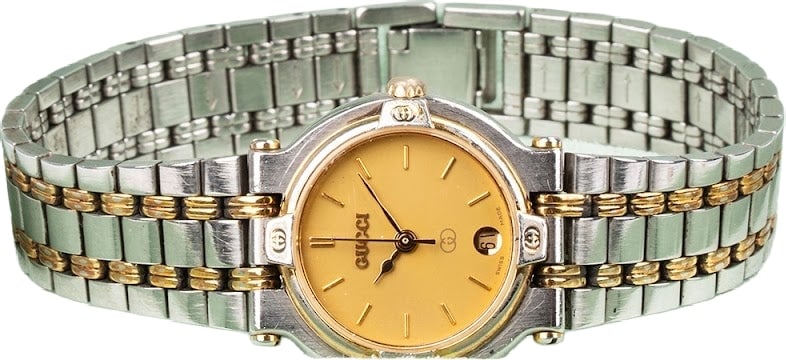 Gucci Two-Tone 9000L Woman Watch