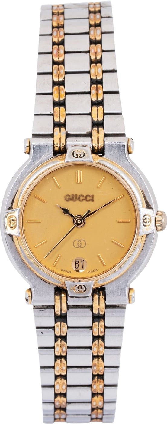 Gucci Two-Tone 9000L Woman Watch