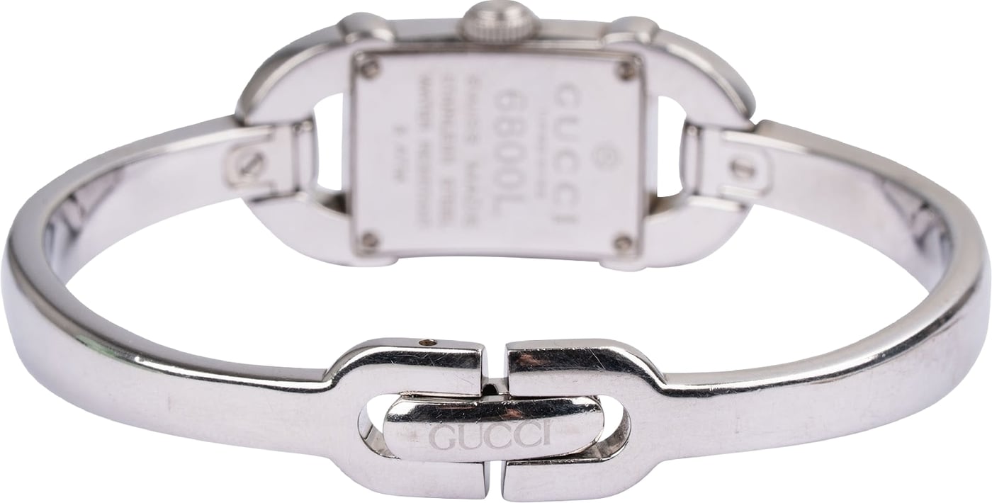 Gucci Silver Tone 6800L Woman Watch