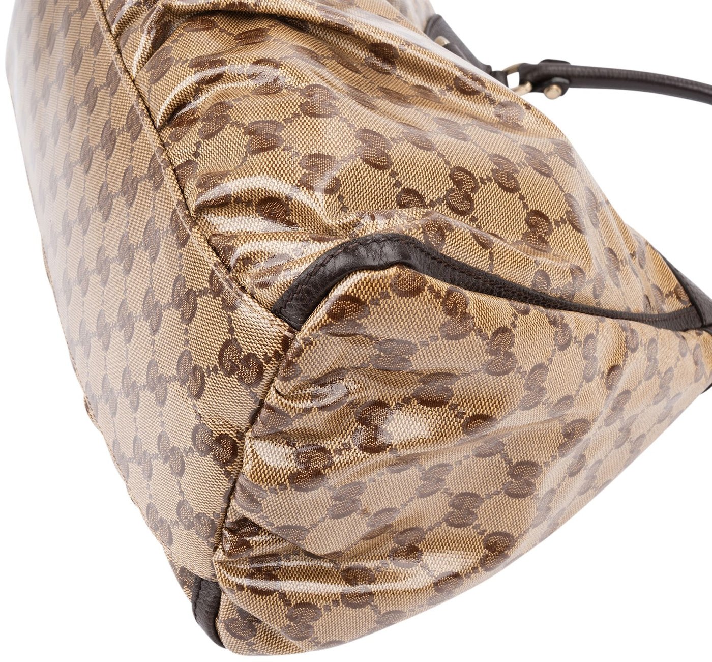 Gucci Monogram GG Coated Canvas Abbey D-Ring Hobo Shoulder Bag