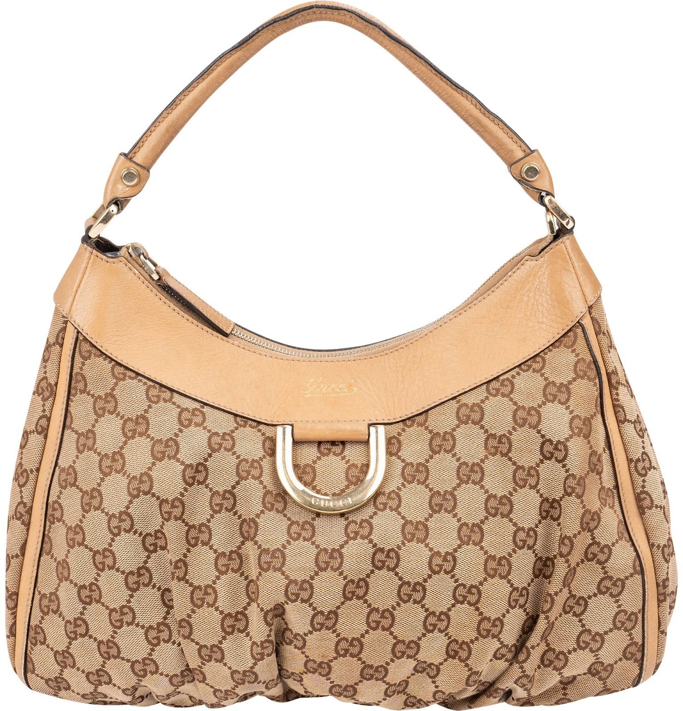 Gucci Monogram GG Canvas Abbey D-Ring Shoulder Bag