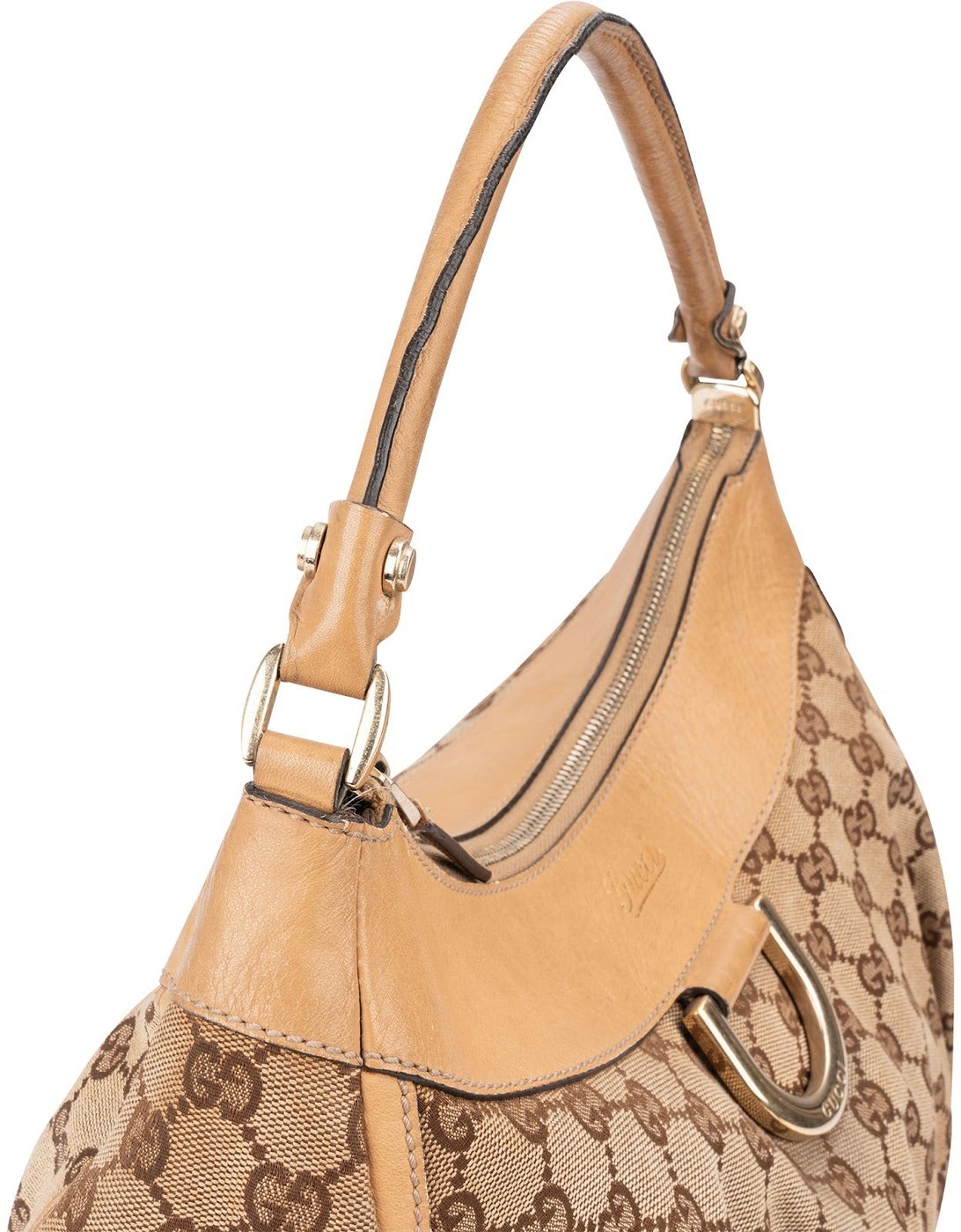 Gucci Monogram GG Canvas Abbey D-Ring Shoulder Bag