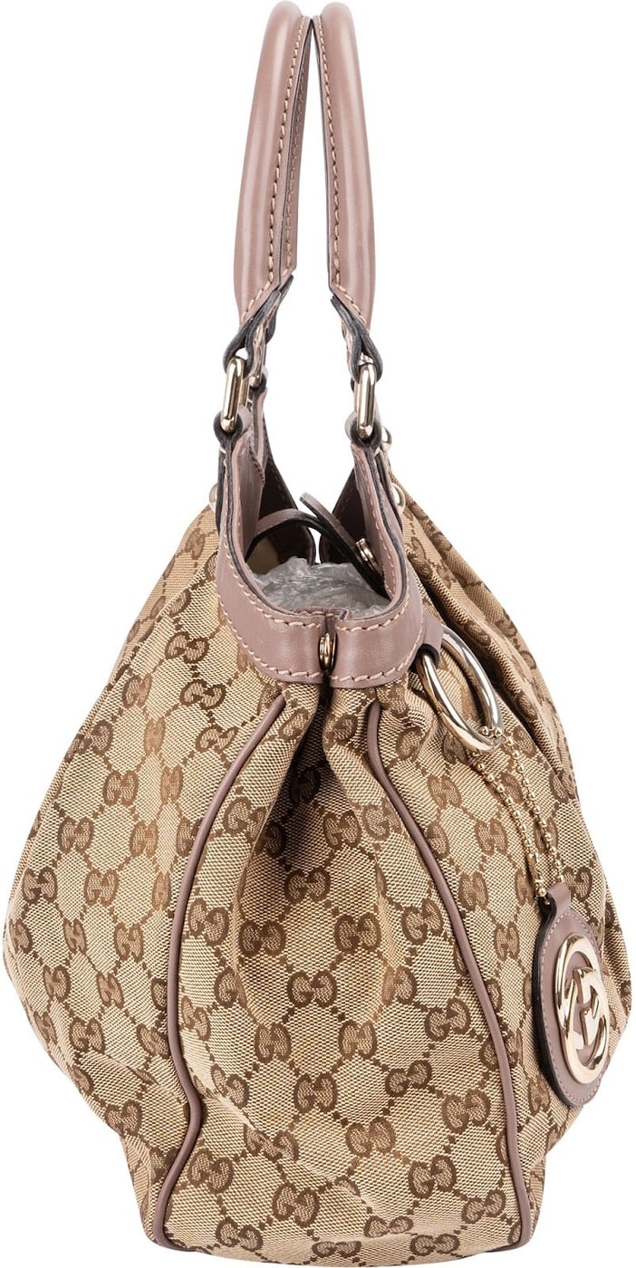 Gucci Monogram GG Canvas Sukey Handbag