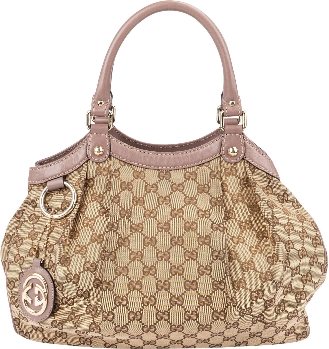Gucci Monogram GG Canvas Sukey Handbag