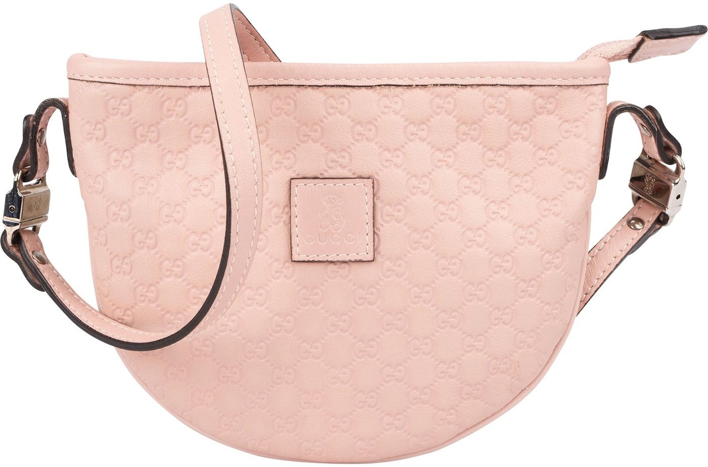 Gucci Microguccissima Leather Mini Half Moon Shoulder Bag