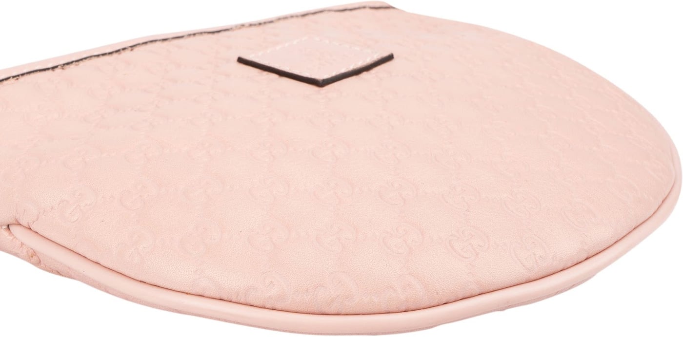 Gucci Microguccissima Leather Mini Half Moon Shoulder Bag