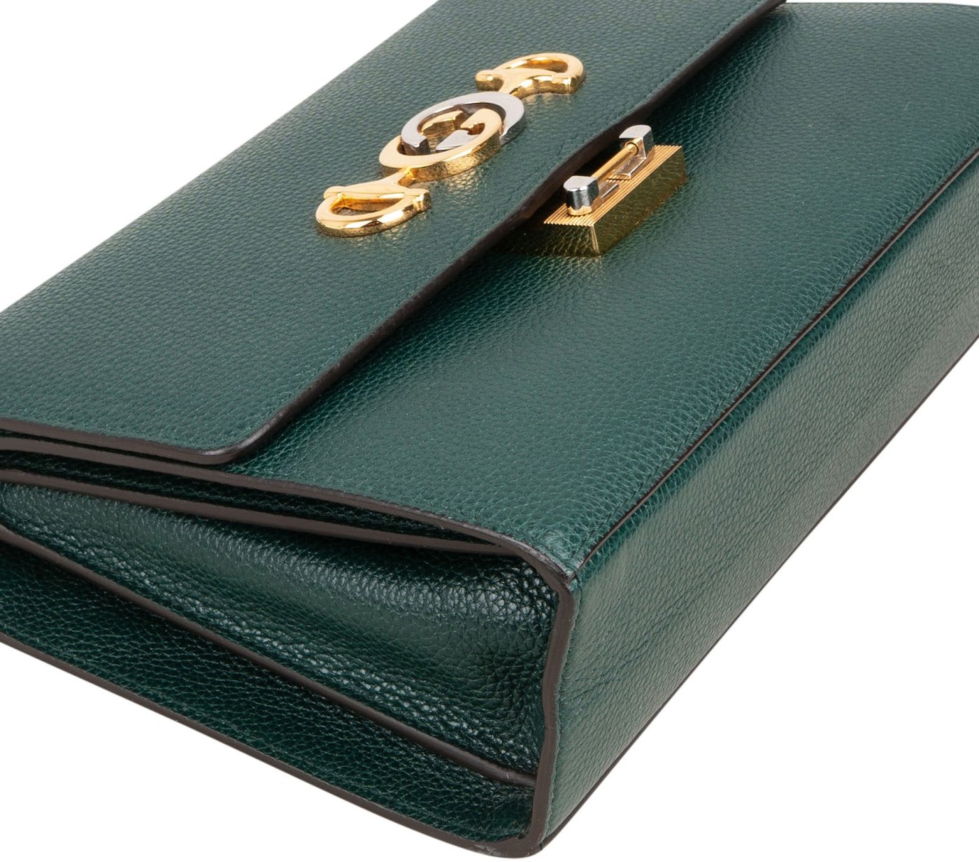 Gucci Grained Leather Zumi GG Small Crossbody Bag