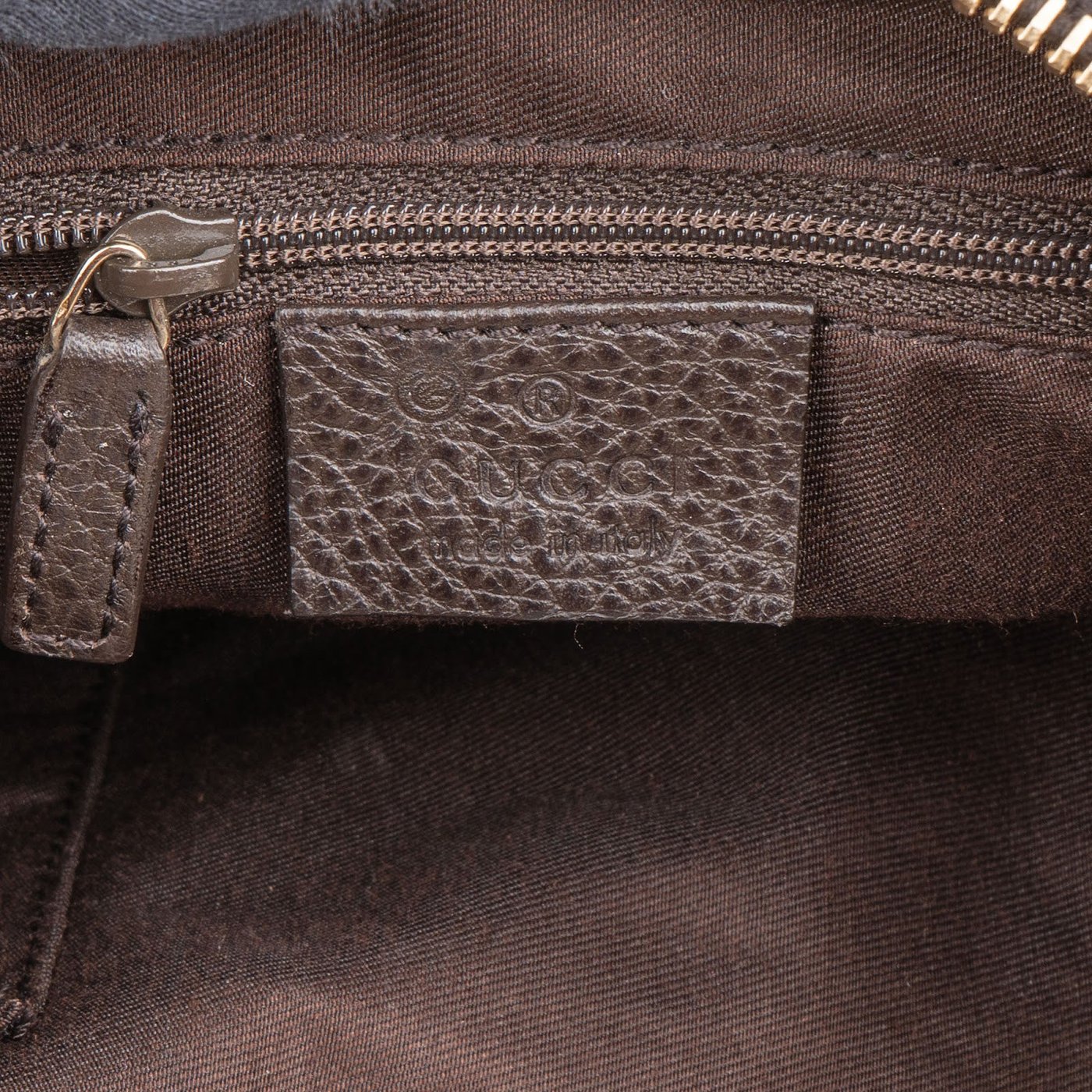 Gucci Monogram Coated Canvas GG Abbey D-Ring Shoulder Bag