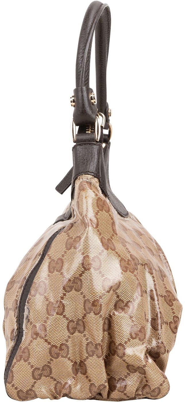 Gucci Monogram Coated Canvas GG Abbey D-Ring Shoulder Bag