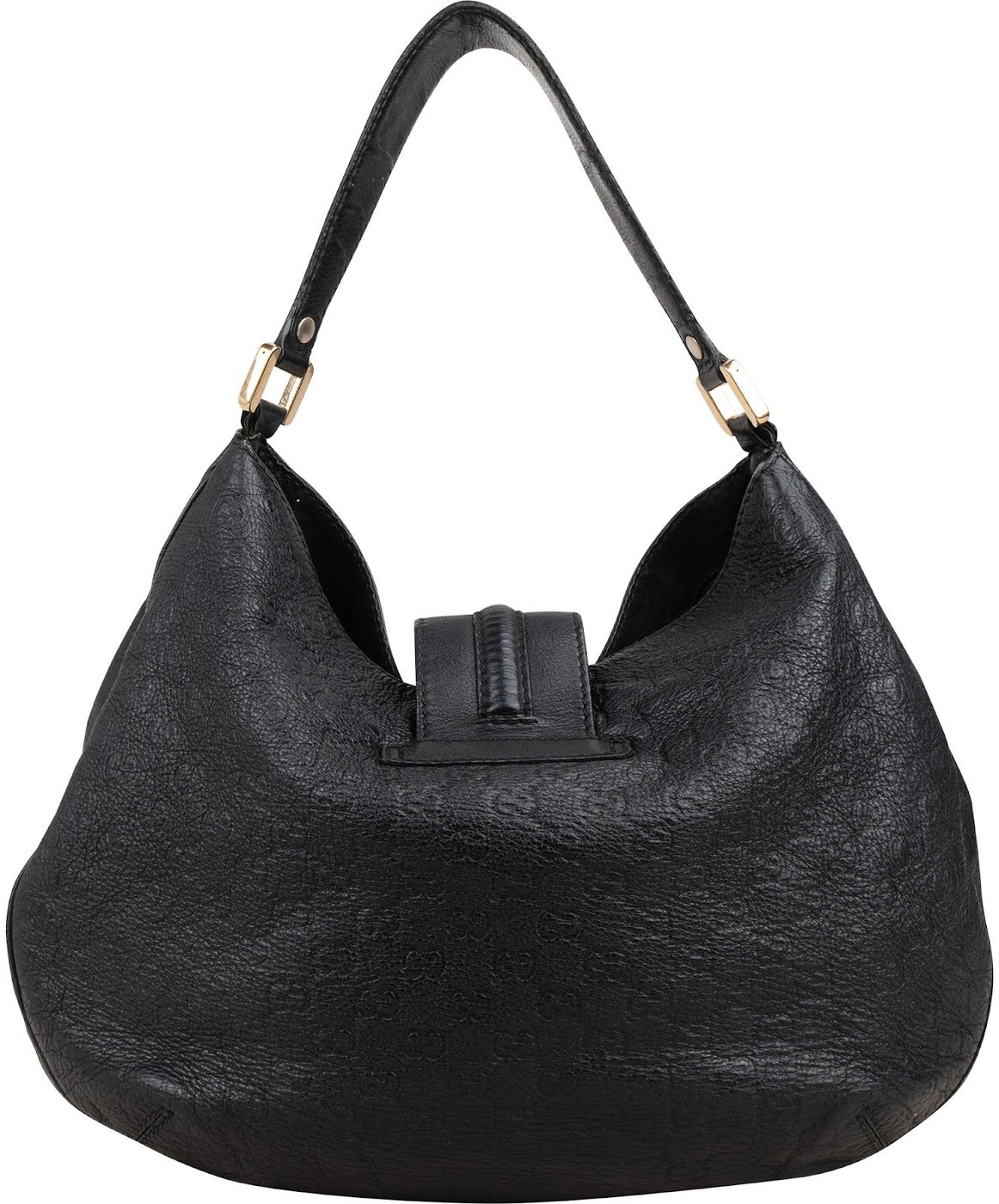 Gucci Grained Guccissima Leather Hobo Shoulder Bag