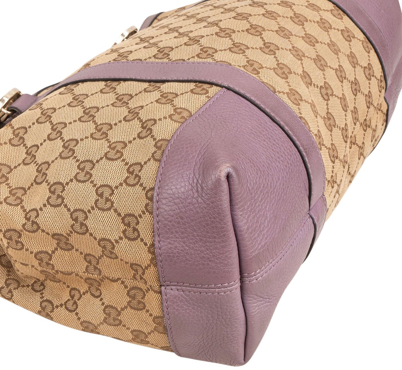 Gucci Monogram GG Canvas Interlocking GG Tote Shoulder Bag
