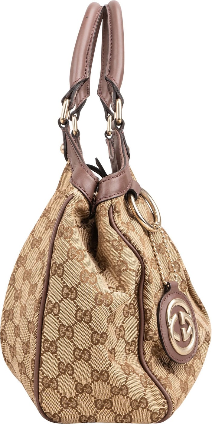 Gucci Monogram GG Canvas Sukey Handbag