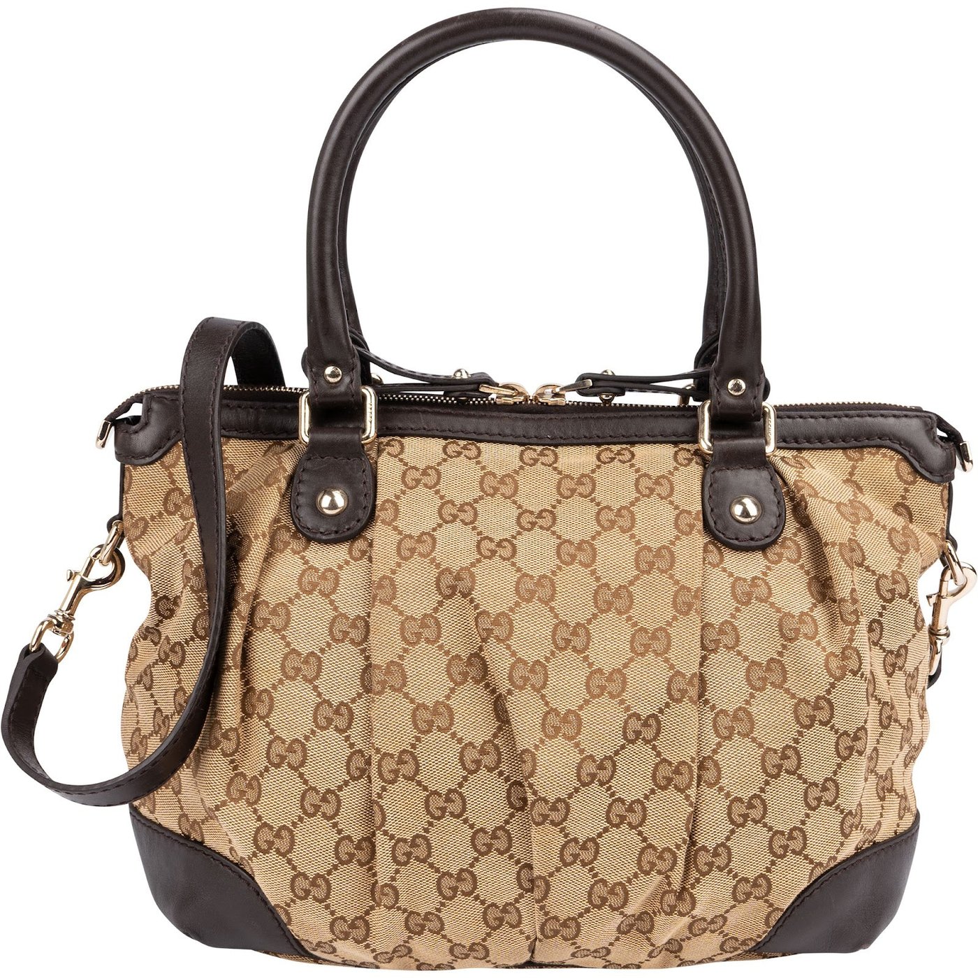Gucci Monogram GG Canvas Sukey Handbag