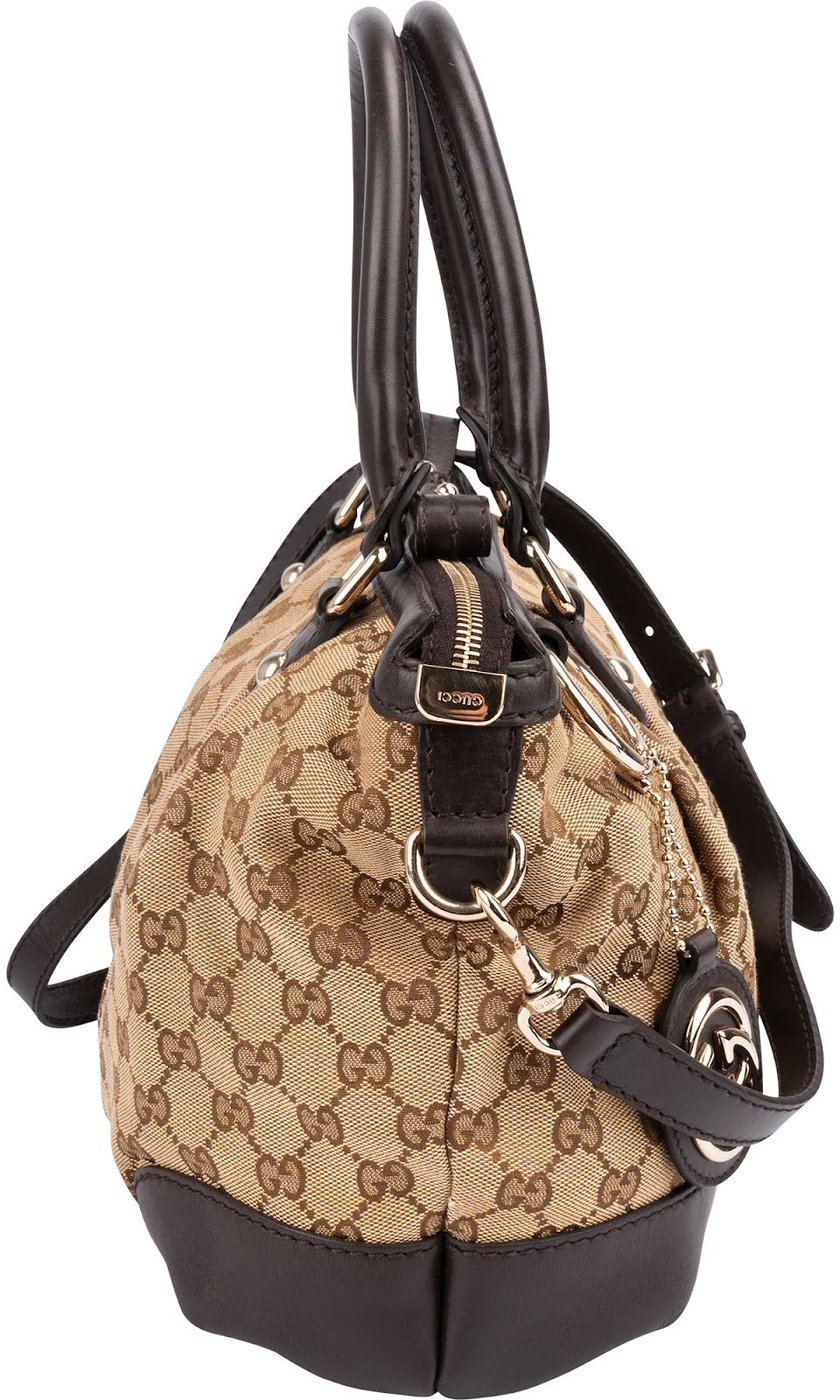 Gucci Monogram GG Canvas Sukey Handbag
