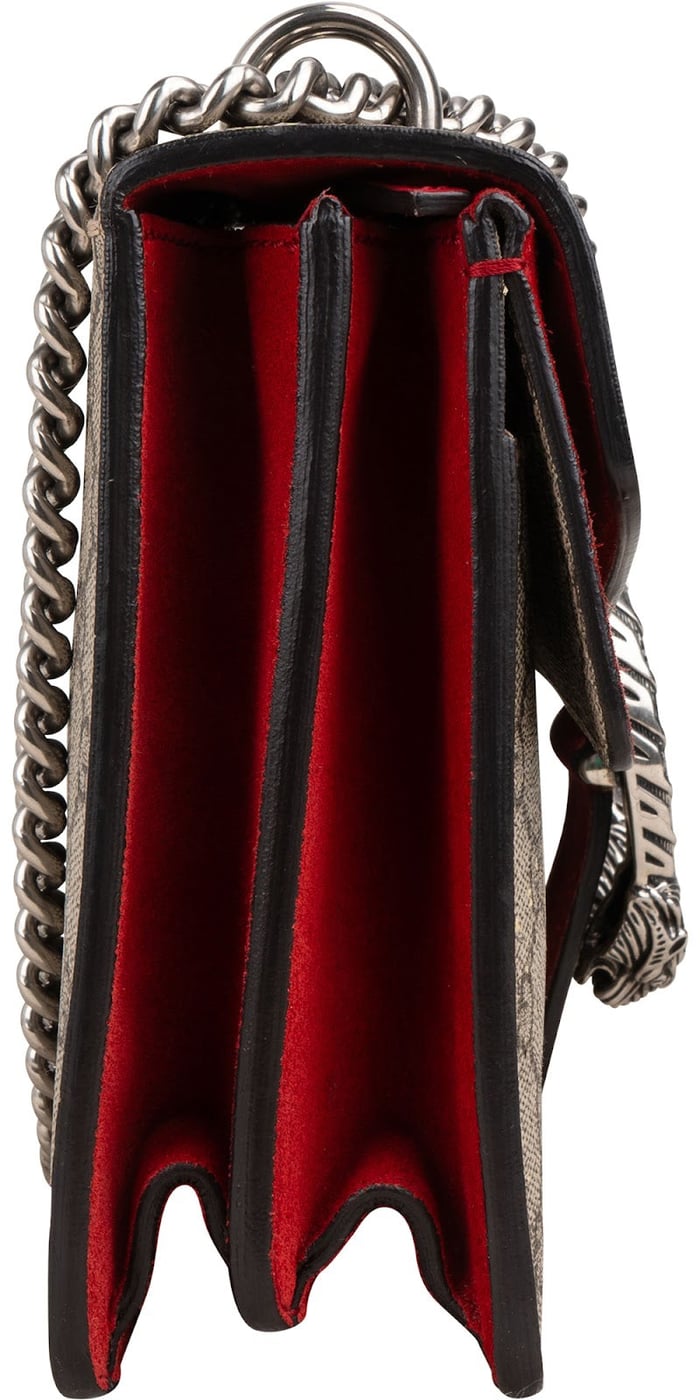 Gucci Monogram GG Supreme Canvas Dionysus Shoulder Bag