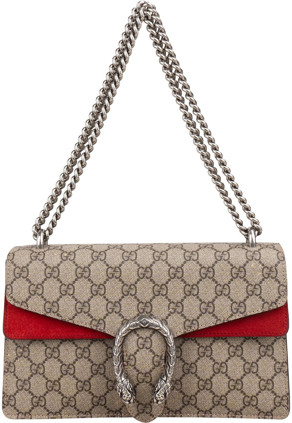 Gucci Monogram GG Supreme Canvas Dionysus Shoulder Bag