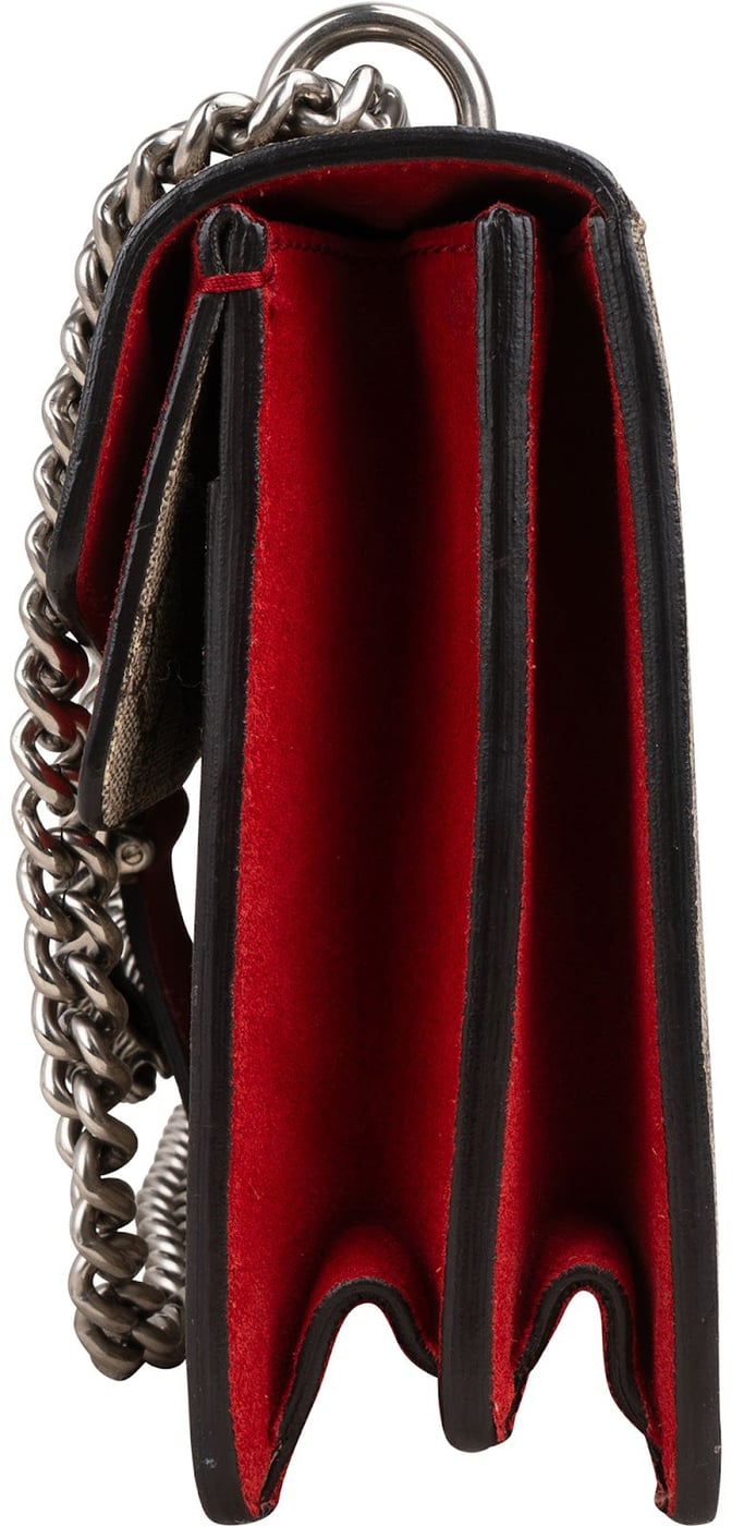 Gucci Monogram GG Supreme Canvas Dionysus Shoulder Bag