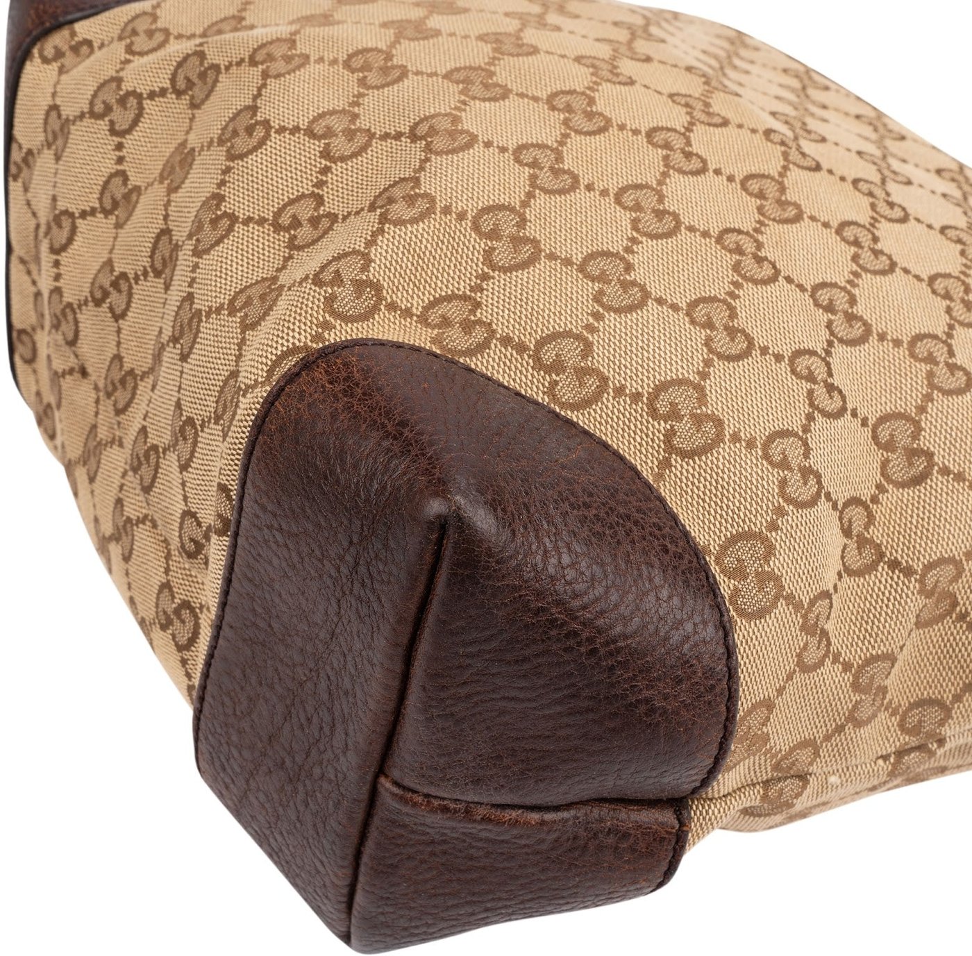 Gucci Monogram GG Canvas Interlocking G Tote Shoulder Bag
