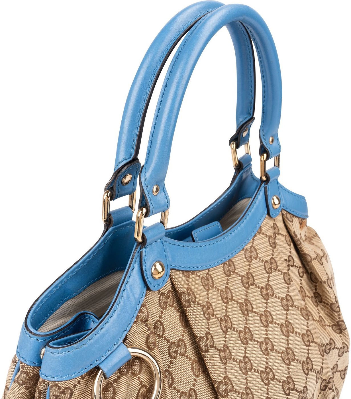 Gucci Monogram GG Canvas Sukey Handbag
