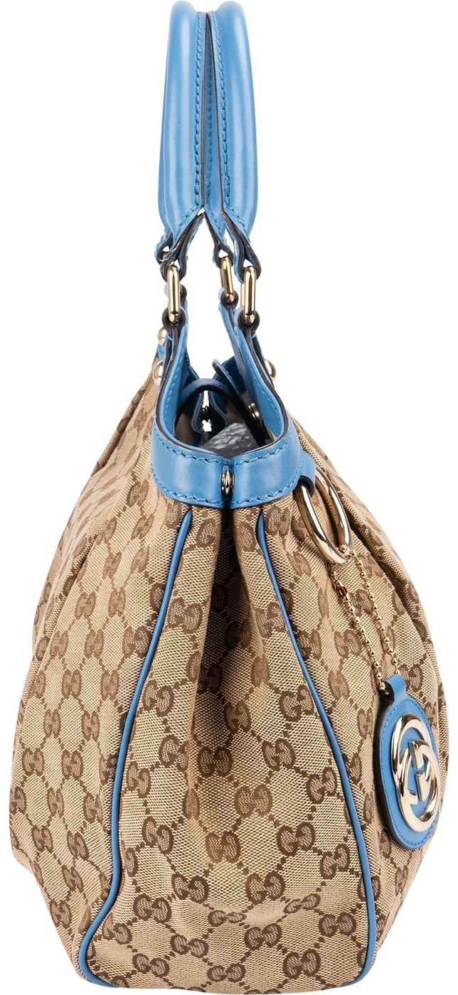 Gucci Monogram GG Canvas Sukey Handbag
