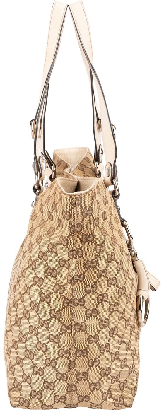 Gucci Monogram GG Canvas Horsebit Handbag