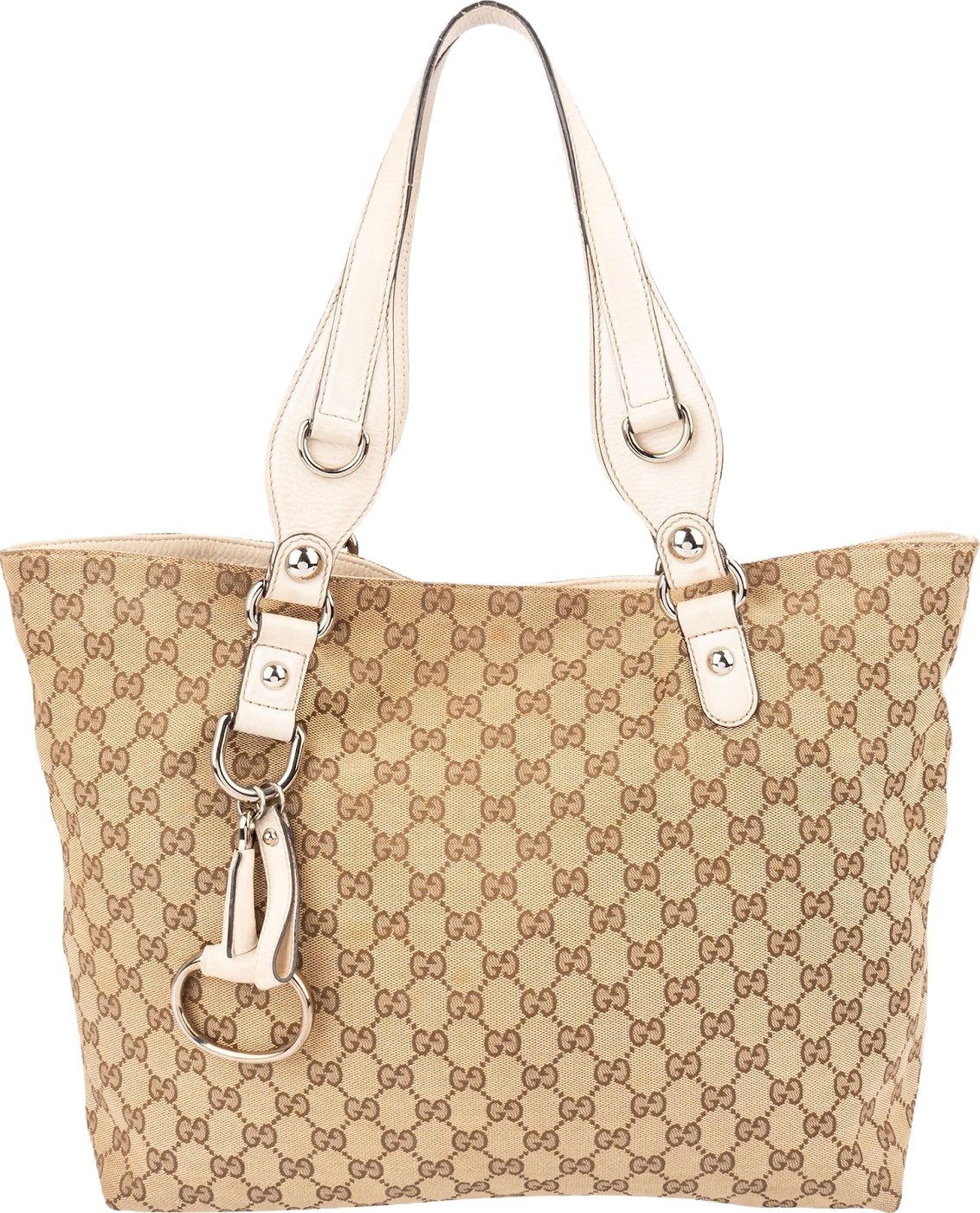 Gucci Monogram GG Canvas Horsebit Handbag
