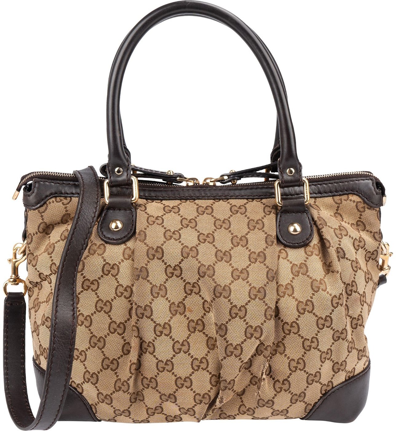 Gucci Monogram GG Canvas Sukey Handbag