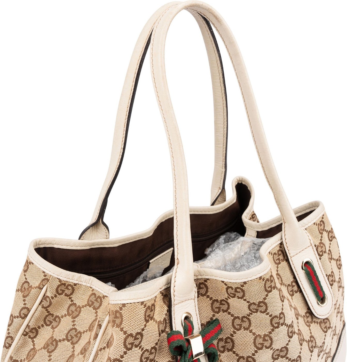 Gucci Monogram GG Canvas Princy Shoulder Bag