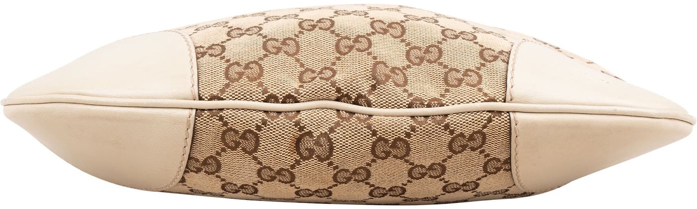 Gucci Monogram GG Canvas Web Princy Messenger Crossbody Bag