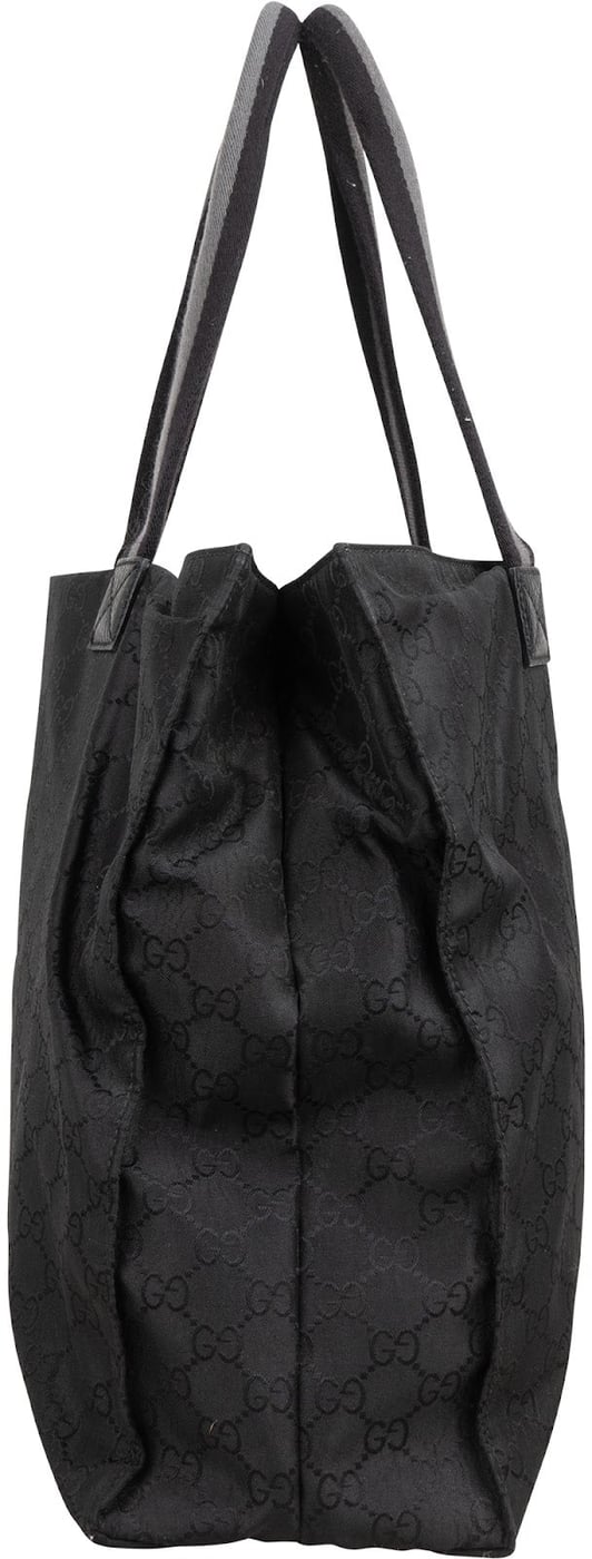 Gucci Monogram GG Nylon Web Large Tote Shoulder Bag