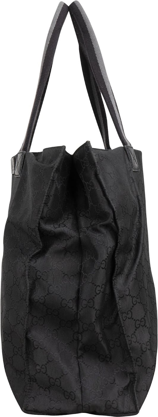 Gucci Monogram GG Nylon Web Large Tote Shoulder Bag