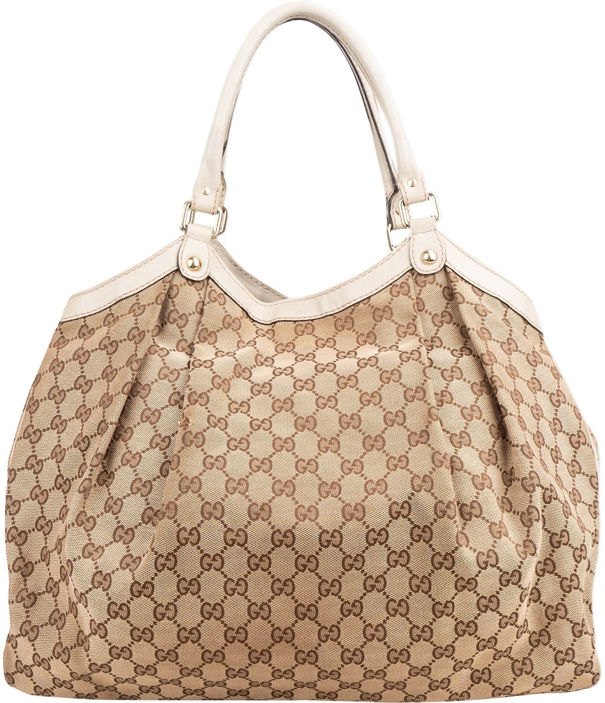 Gucci Monogram GG Canvas Sukey Large Hobo Handbag