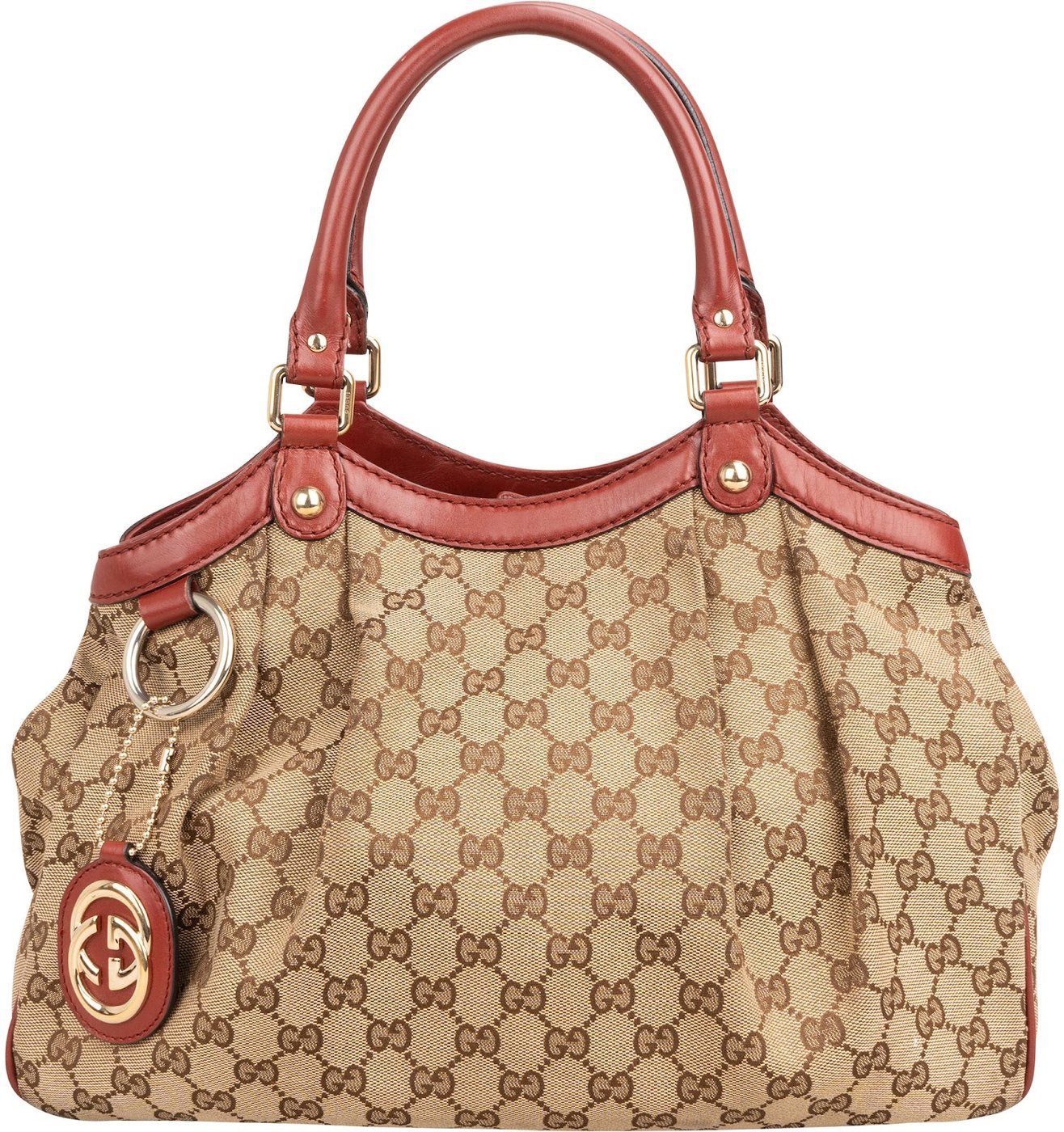 Gucci Monogram GG Canvas Sukey Handbag